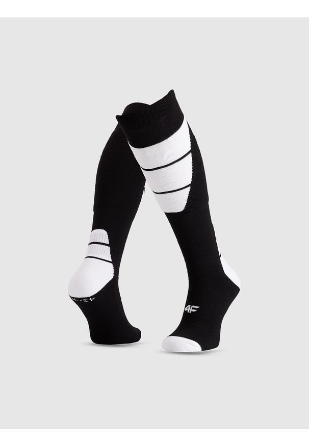 4f - 4F Skarpety narciarskie męskie - czarne 39-42. Kolor: czarny. Sport: narciarstwo
