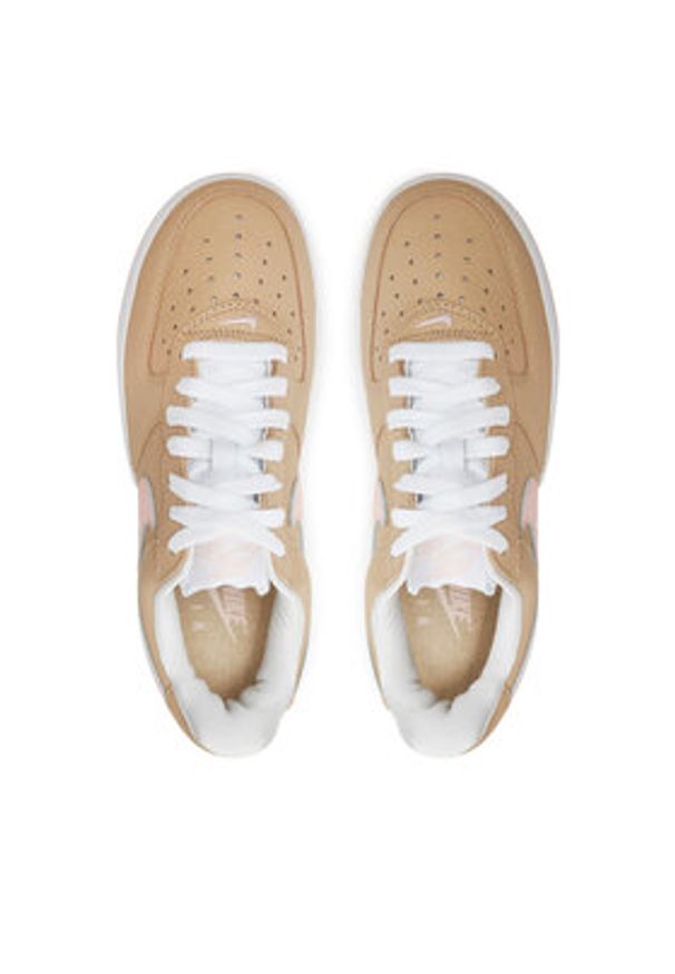Nike Sneakersy Air Force 1 Low Retro 845053 201 Brązowy. Kolor: brązowy. Materiał: skóra. Model: Nike Air Force