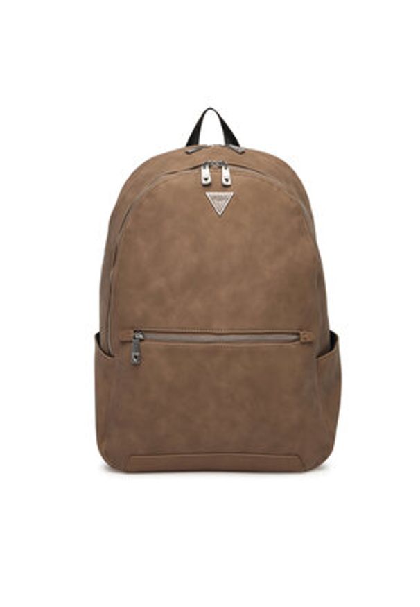 Guess Plecak HMTONK P6111 Beżowy. Kolor: beżowy. Materiał: skóra