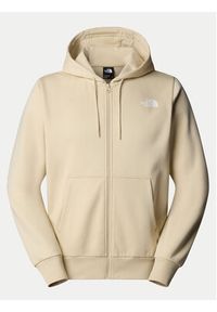 The North Face Bluza Simple Dome NF0A89FD Beżowy Regular Fit. Kolor: beżowy. Materiał: bawełna, syntetyk #4