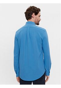 Polo Ralph Lauren Koszula 710654408121 Niebieski Regular Fit. Typ kołnierza: polo. Kolor: niebieski. Materiał: bawełna #6