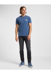 Lee - MESKA KOSZULKA LEE MEDIUM LOGO TEE ORION BLUE 112364593 #4