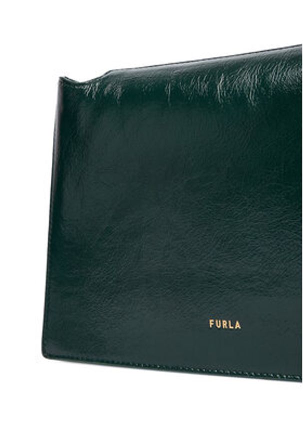 Furla Torebka Nuvola S WB01275 BX4100 CN 4282S Zielony. Kolor: zielony. Materiał: skórzane