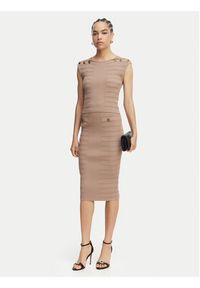 Guess Spódnica ołówkowa W5YD66 Z0130 Brązowy Slim Fit. Kolor: brązowy. Materiał: wiskoza #5