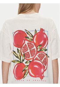 Vero Moda T-Shirt Taz Hailey 10337839 Biały Regular Fit. Kolor: biały. Materiał: bawełna #3
