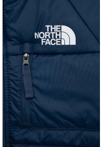 The North Face kurtka dwustronna dziecięca REVERSIBLE PERRITO JACKET kolor granatowy. Okazja: na co dzień. Typ kołnierza: kaptur. Kolor: niebieski. Materiał: włókno, materiał. Długość rękawa: raglanowy rękaw. Styl: casual #4
