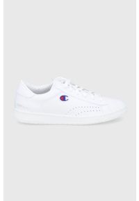 Champion Buty kolor biały. Nosek buta: okrągły. Zapięcie: sznurówki. Kolor: biały. Materiał: guma