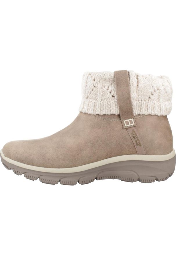 skechers - SKECHERS GOING COZY WEATHER 2 Brązowy. Kolor: brązowy. Materiał: syntetyk, tkanina. Styl: sportowy