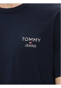 Tommy Jeans T-Shirt DM0DM18872 Granatowy Regular Fit. Kolor: niebieski. Materiał: bawełna #5