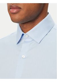 Calvin Klein Koszula LV019EU006 Niebieski jasny Slim Fit. Kolor: niebieski. Materiał: bawełna #3