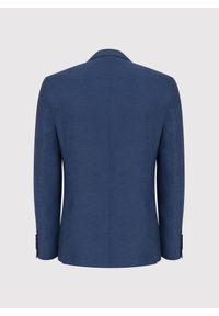 Pako Lorente - PAKO LORENTE – Granatowa marynarka z lnu. Kolor: niebieski. Materiał: len. Sezon: wiosna #3