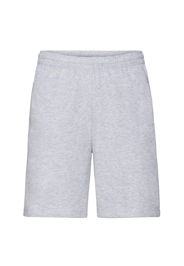 FRUIT OF THE LOOM - Lekkie Spodenki Dla Dorosłych Unisex. Kolor: szary