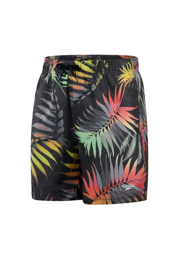 Szorty kąpielowe dziecięce Speedo Printed 15". Kolor: czarny