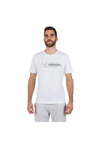 Koszulka męska Rossignol New Hero Graphic Tee. Kolor: biały. Sport: turystyka piesza #1