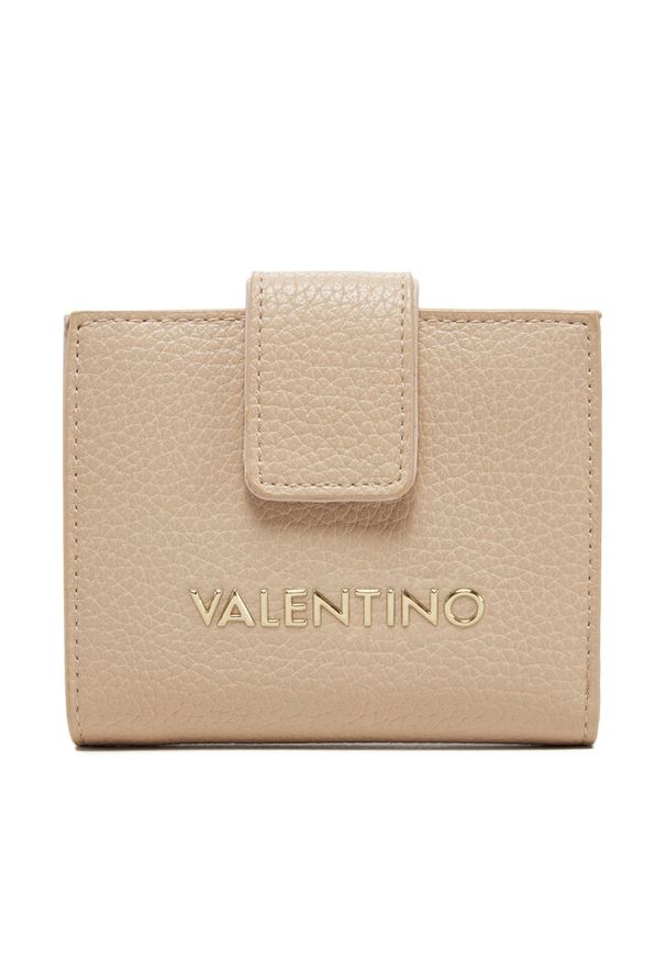 VALENTINO - Portfel Valentino. Kolor: kremowy