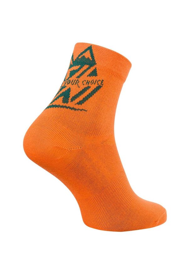 Skarpetki Silvini Orino. Kolor: niebieski, wielokolorowy, pomarańczowy. Sport: kolarstwo