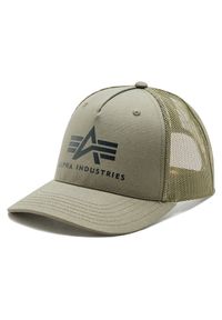 Czapka z daszkiem Alpha Industries. Kolor: brązowy #1