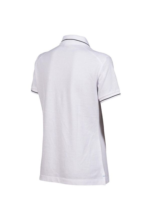 Koszulka polo damska Arena Team Polo shirt Solid Cotton. Typ kołnierza: polo. Kolor: biały. Materiał: bawełna, dzianina. Wzór: jednolity. Styl: sportowy