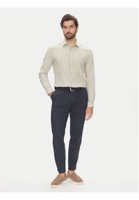 Pierre Cardin Koszula C6 41017.0482 Beżowy Modern Fit. Kolor: beżowy. Materiał: bawełna #2