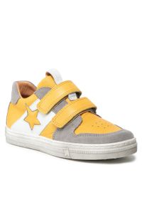 Sneakersy Froddo G2130259-14 DD Dark Yellow. Kolor: żółty. Materiał: skóra