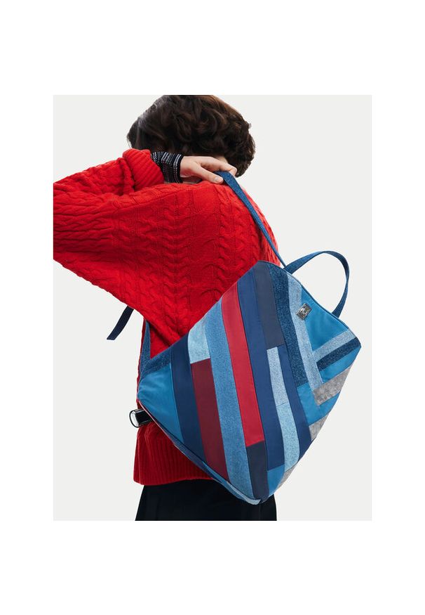 Plecak Desigual. Kolor: niebieski