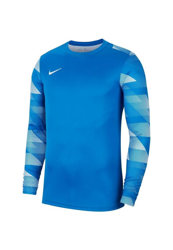 Nike - Męska Koszulka Bramkarska Dry Park IV. Kolor: niebieski. Sport: turystyka piesza