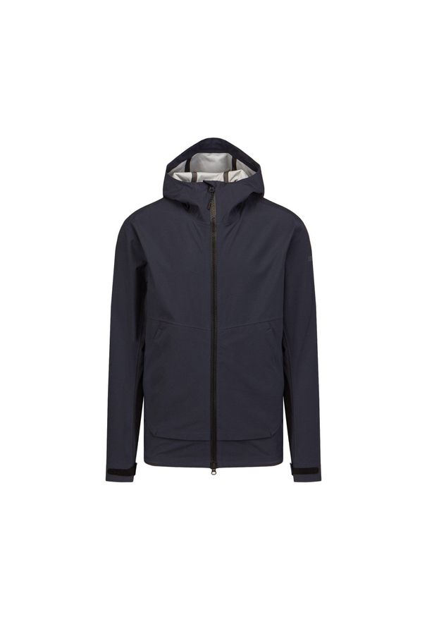 Kurtka męska Dolomite Cristallo Hooded 3L. Kolor: niebieski. Sport: turystyka piesza
