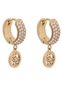 Kolczyki Guess. Materiał: złote. Kolor: złoty #1