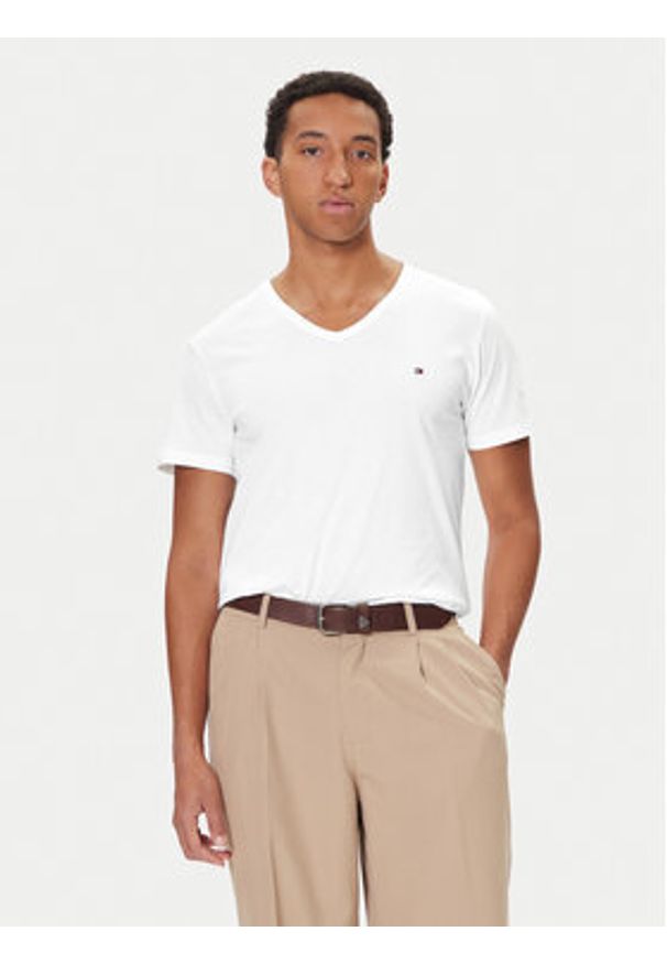 TOMMY HILFIGER - Tommy Hilfiger Komplet t-shirtów UM0UM03637 Biały Regular Fit. Kolor: biały. Materiał: bawełna