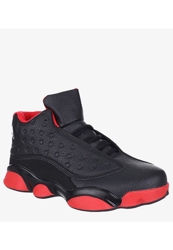 Casu - Czarne buty sportowe sznurowane casu 201j/br1. Kolor: czarny