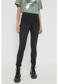 JDY jeansy damskie high waist. Stan: podwyższony. Kolor: szary #1