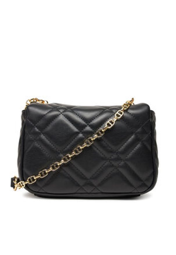 Love Moschino - LOVE MOSCHINO Torebka JC4124PP1MLI0000 Czarny. Kolor: czarny. Materiał: skórzane