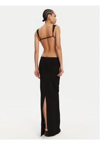 JACQUEMUS Sukienka wieczorowa 251KN592-2434 Czarny Regular Fit. Kolor: czarny. Materiał: wiskoza. Styl: wizytowy #3