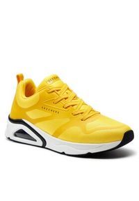 skechers - Skechers Sneakersy Tres-Air Uno-Revolution-Airy 183070/YEL Żółty. Kolor: żółty. Materiał: materiał #4