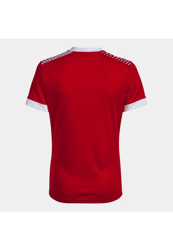 Koszulka damska Joma Eco Supernova czerwono-biała S. Kolor: wielokolorowy, biały, czerwony. Materiał: poliester. Sport: piłka nożna