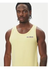 Billabong Tank top Twin Peaks Premium Tk 24A451505 Żółty Muscle Fit. Kolor: żółty. Materiał: bawełna #3