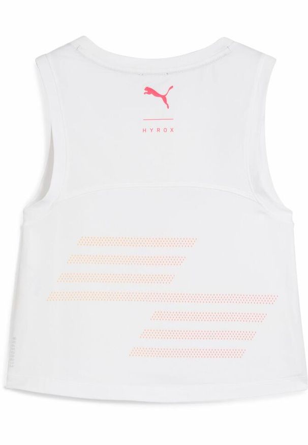 Puma - Damska koszulka bez rękawów PUMA x HYROX CLOUDSPUN PUMA White. Kolor: biały. Długość rękawa: bez rękawów