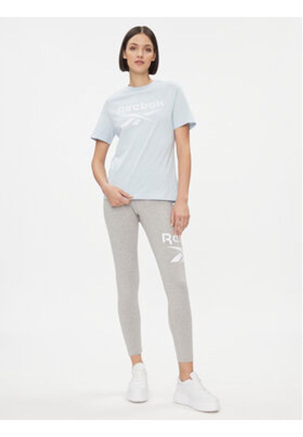 Reebok T-Shirt IM4089 Błękitny. Kolor: niebieski. Materiał: bawełna