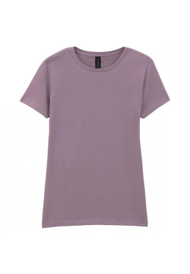 GILDAN - Koszulka Softstyle Dla Pań I Panów. Kolor: fioletowy. Materiał: bawełna. Sport: turystyka piesza