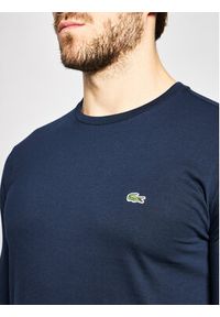 Lacoste Longsleeve TH6712 Granatowy Regular Fit. Kolor: niebieski. Materiał: bawełna. Długość rękawa: długi rękaw #3