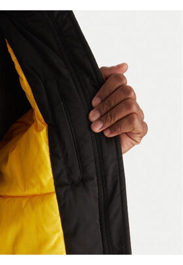 Kappa Kurtka bomber Opilio 311M7EW Czarny Regular Fit. Kolor: czarny. Materiał: syntetyk