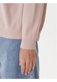 Kontatto Sweter 3M0820C Różowy Regular Fit. Kolor: różowy. Materiał: syntetyk #3