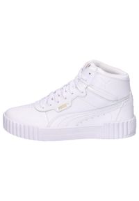 Puma Buty Carina 3.0 Mid 40145401. Kolor: biały. Materiał: syntetyk, materiał