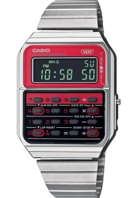 Zegarek Casio Vintage Zegarek męski Casio CA-500WE-4BEF srebrny. Kolor: srebrny. Styl: vintage #1