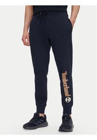 Timberland Spodnie dresowe TB0A5YFB Granatowy Regular Fit. Kolor: niebieski. Materiał: bawełna #1