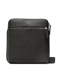 Emporio Armani Saszetka Y4M185 Y138E 81072 Czarny. Kolor: czarny. Materiał: skóra
