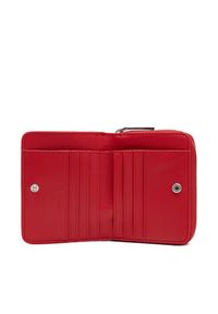 Calvin Klein Mały Portfel Damski Ck Must Medium Zip Around Wallet K60K611937 Czerwony. Kolor: czerwony. Materiał: skóra #3