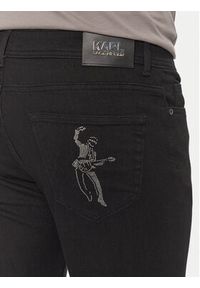 Karl Lagerfeld - KARL LAGERFELD Jeansy 265842 551861 Czarny Slim Fit. Kolor: czarny #4