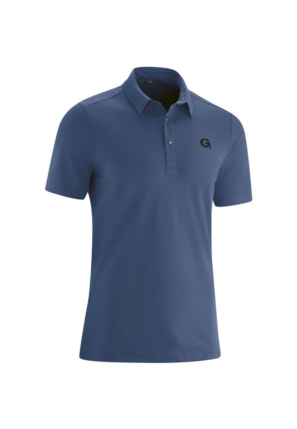 GONSO - Polo Gonso Almas. Okazja: na co dzień. Typ kołnierza: polo. Kolor: niebieski. Styl: casual, elegancki