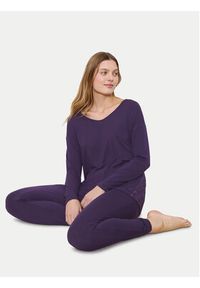 Triumph Piżama Timeless Sensuality 10221061 Fioletowy Regular Fit. Kolor: fioletowy #6